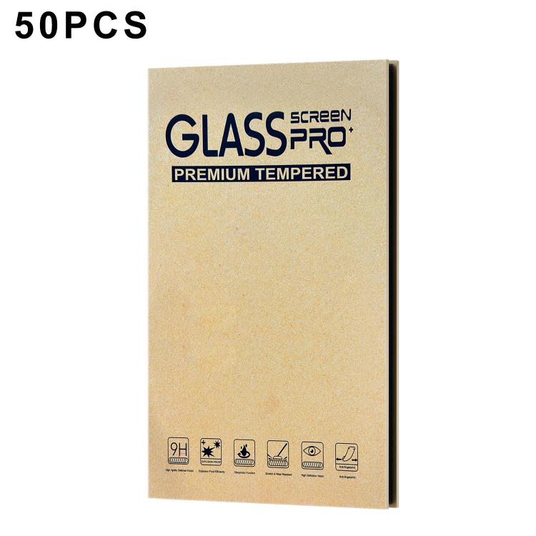 Classic Kraft Paper Box Tablet Tempered Glass Screen Protector Flip-Top Rigid Packaging Box
