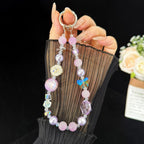 Crystal Butterfly Heidi Bead Phone Charm