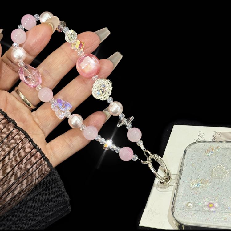 Crystal Butterfly Heidi Bead Phone Charm — view 7