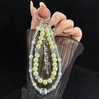 Crystal Butterfly Double-layer Phone Charm