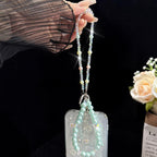 Crystal Butterfly Double-layer Phone Charm — view 7