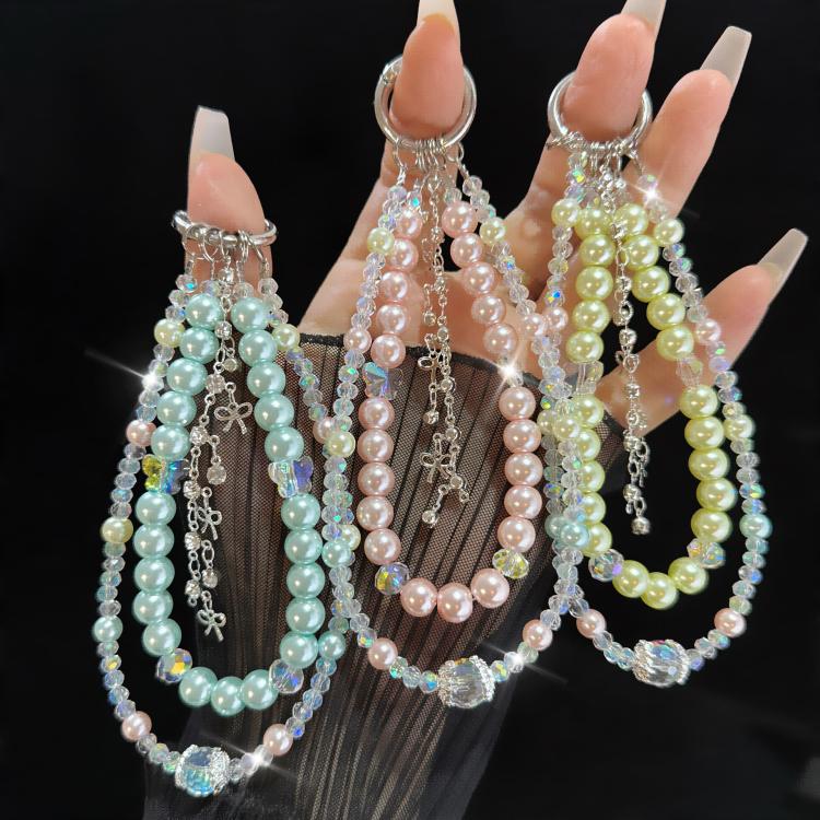 Crystal Butterfly Double-layer Phone Charm — view 8