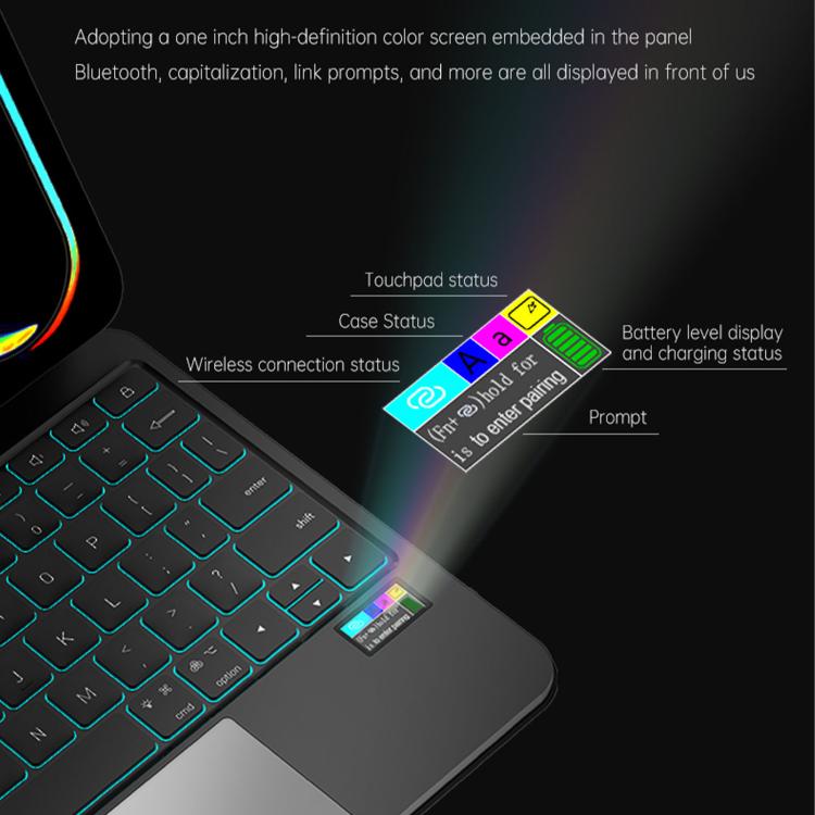 Magic Keyboard 2nd Gen Colour Display Full-Surface Touchpad Bluetooth Backlit Keyboard