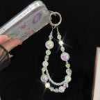Iridescent Crystal Double-layer Phone Charm — view 5