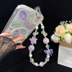 Iridescent Star Knot Crystal Chain — view 6