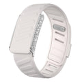 Full Diamond Style Two Color Silicone Watch Band
