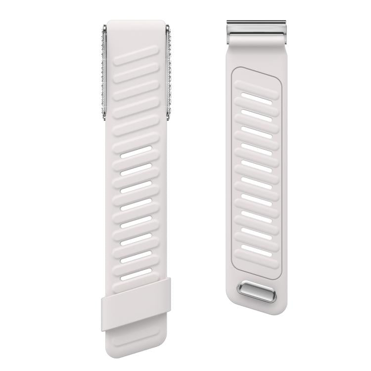 Full Diamond Style Two Color Silicone Watch Band
