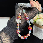 Iridescent Bead & Butterfly Shadow Crystal Chain — view 7