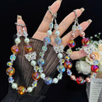 Iridescent Bead & Butterfly Shadow Crystal Chain — view 8