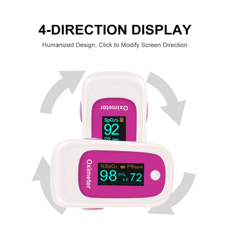 M160 Finger Pulse Oximeter Medical Special — Gray
