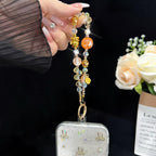 Lucky Maneki-neko Iridescent Crystal Chain — view 5