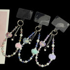 Pom-pom Sweetheart Iridescent Crystal Chain — view 5