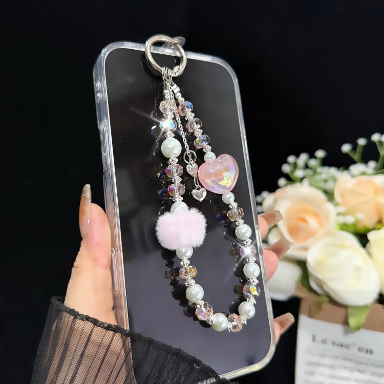 Pom-pom Sweetheart Iridescent Crystal Chain — view 10
