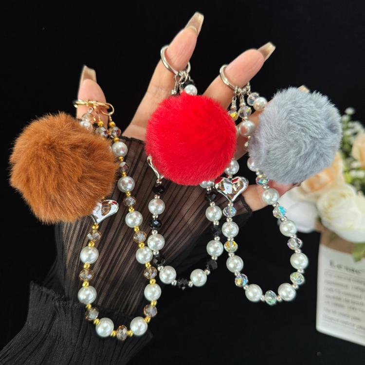 Pom-pom Pearl Heart Bracelet — view 6