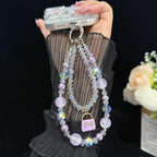 Mini Bag Iridescent Bead Double-layer Crystal Chain — view 7