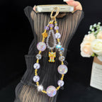 Lucky Lion Rich Fortune Iridescent Double-layer Crystal Chain — view 5