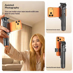 T35 Photography Auto Pop-Up Extendable Tripod Bluetooth Selfie Stick with Remote Control — view 6