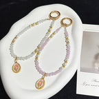 Tulip Jade Bead Bracelet & Phone Charm — view 8