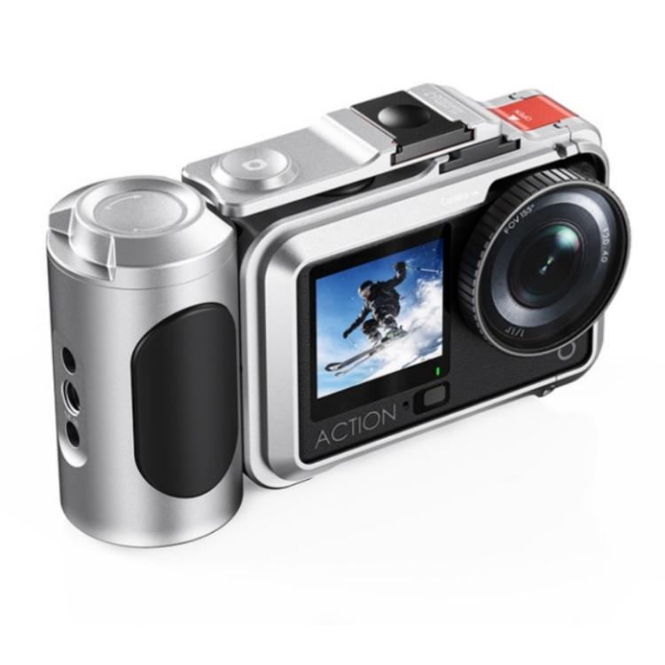 For DJI Osmo Action 6 DJ-6 Detachable Magnetic Camera Cage Frame Cover — Grey