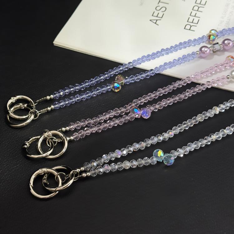 Mint Star Frappé Crossbody Crystal Chain — view 5