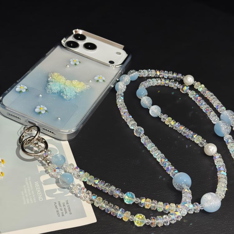 Misty Moonlight Beaded Crossbody Crystal Chain — view 5