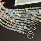 Misty Moonlight Beaded Crossbody Crystal Chain — view 7