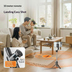 T01S For Live Streaming 3-in-1 Extendable Bluetooth Remote Phone Holder Stand Selfie Stick Tripod — view 10