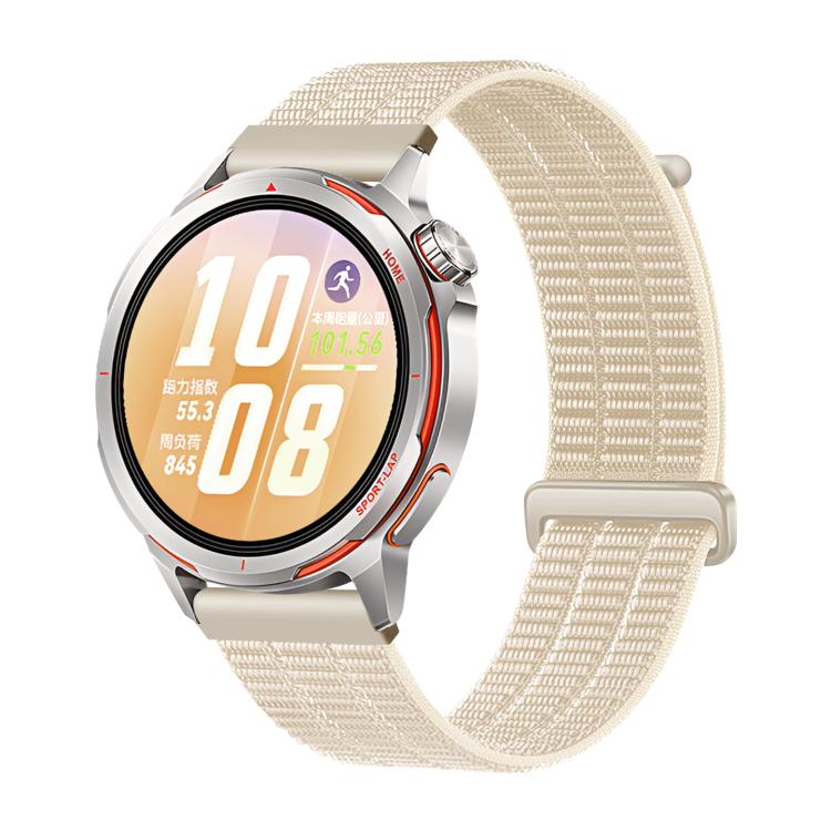 Two Section Breathable Nylon Loop Plastic Head Watch Band