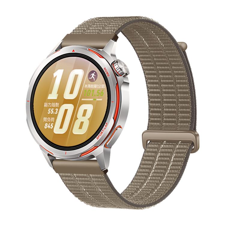 Two Section Breathable Nylon Loop Plastic Head Watch Band