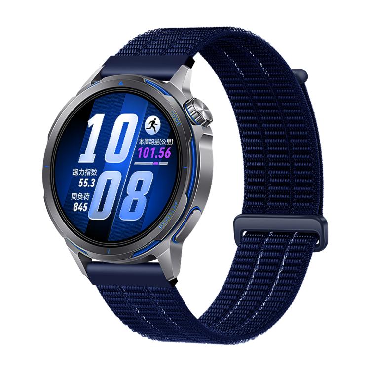 Two Section Breathable Nylon Loop Plastic Head Watch Band