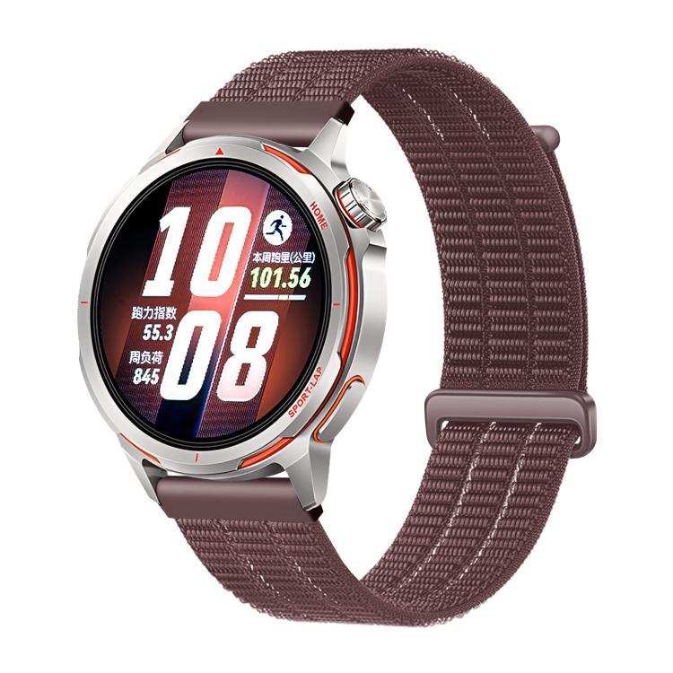 Two Section Breathable Nylon Loop Plastic Head Watch Band