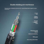 UGREEN US370 80805 USB C to USB B 2.0 Cable Braided Printer Cable, Length: 1m — view 10