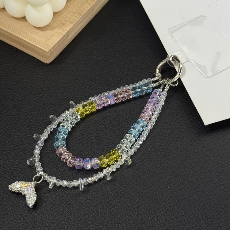 Neon Cube Candy Mermaid Tail Crystal Chain — view 6
