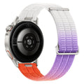 Quick Release Press Button Two Section Breathable Nylon Loop Watch Band