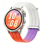 Quick Release Press Button Two Section Breathable Nylon Loop Watch Band