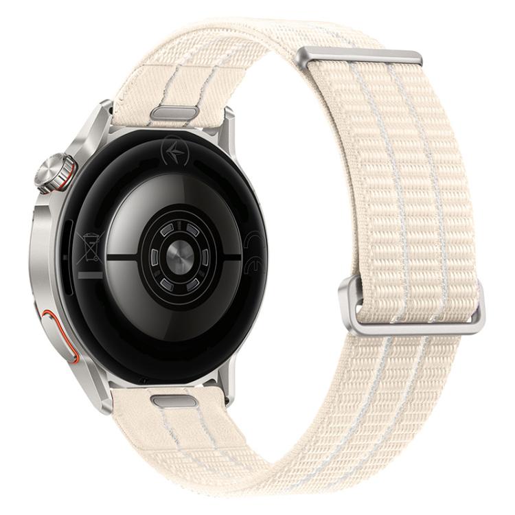 Quick Release Press Button Two Section Breathable Nylon Loop Watch Band