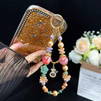 Colorful Floral Money Pouch Double Layer Chain — view 5