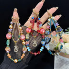 Colorful Floral Money Pouch Double Layer Chain — view 7
