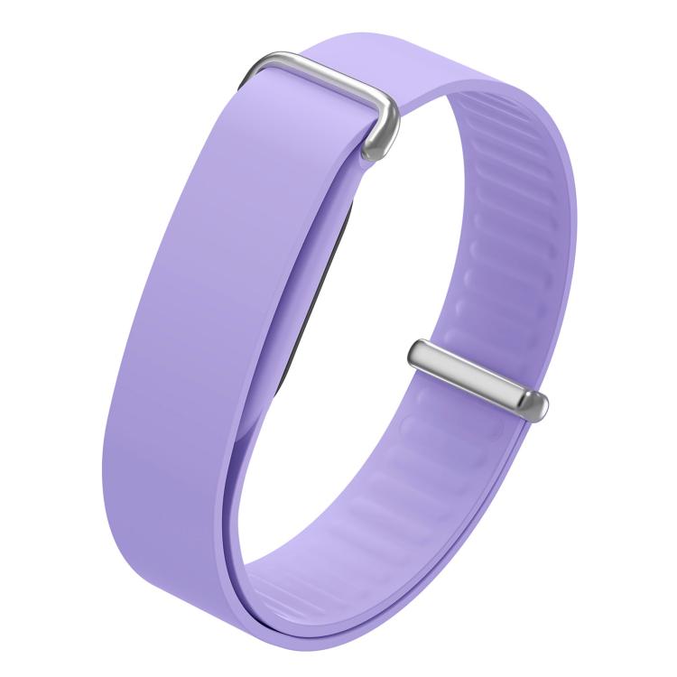 Solid Color Single Lap Silicone Loop Watch Band — Sky Blue