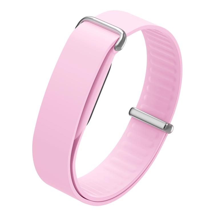 Solid Color Single Lap Silicone Loop Watch Band — Lime