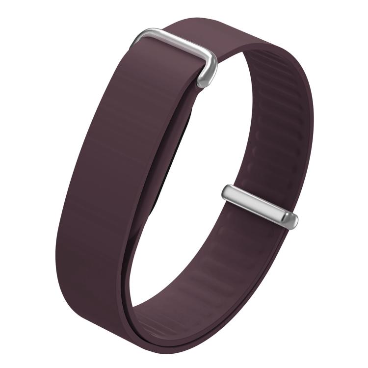 Solid Color Single Lap Silicone Loop Watch Band — Dark Blue