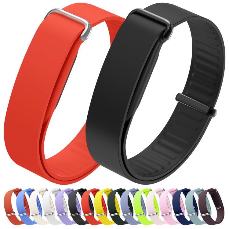 Solid Color Single Lap Silicone Loop Watch Band
