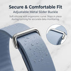Solid Color Single Lap Silicone Loop Watch Band