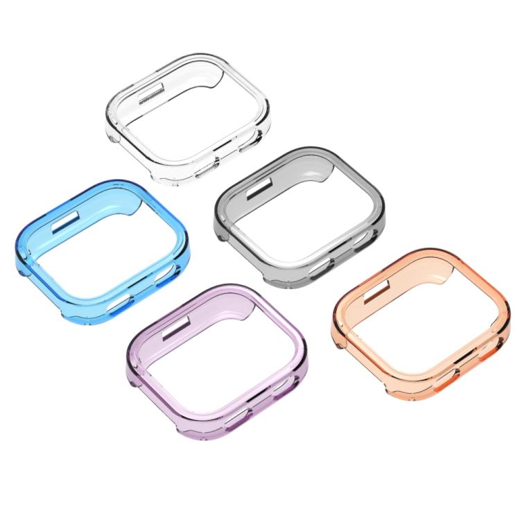 Candy Color Half Coverage Hollow TPU Watch Protective Case