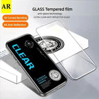 10pcs AR Anti-Reflection 300CC Electroplated High-Alumina Screen-Printed HD Tempered Glass Film