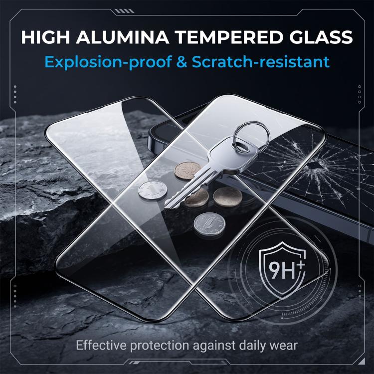 10pcs AR Anti-Reflection 300CC Electroplated High-Alumina Screen-Printed HD Tempered Glass Film