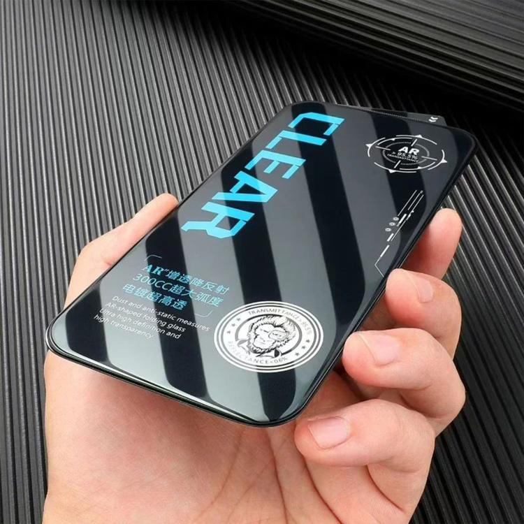 10pcs AR Anti-Reflection 300CC Electroplated High-Alumina Screen-Printed HD Tempered Glass Film