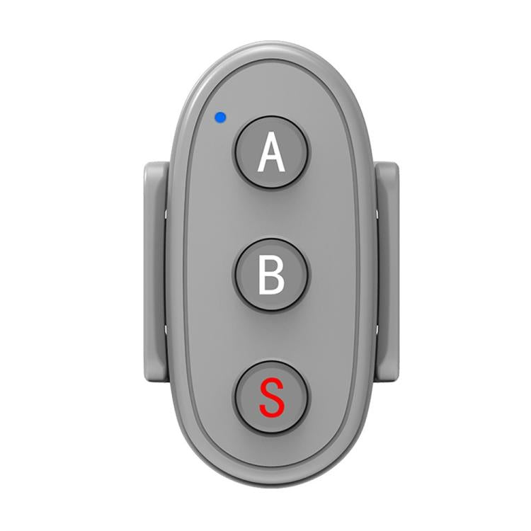 D09 3-Button BT Remote Control For DJI, Insta360, GoPro And Other Action Cameras, Smartphones — Black