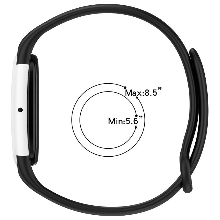Watch Frame Integrated Reverse Buckle Silicone Watch Band