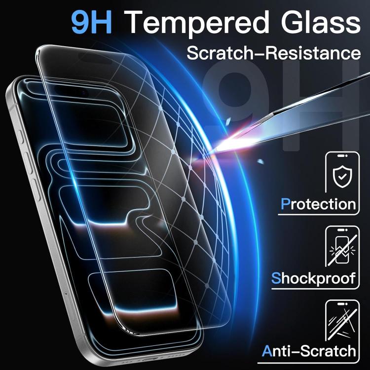 Kalebol Matte Anti-Fingerprint Screen-Printed HD Tempered Glass Film